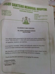 NYSC Redeployment Letter