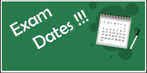 exam date logo