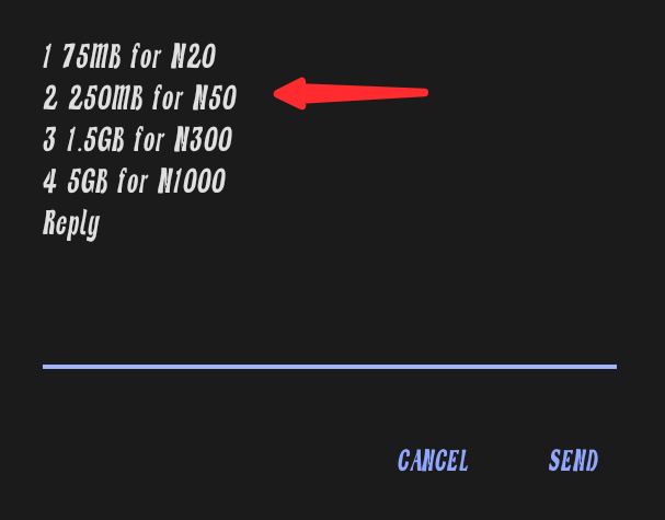 Airtel Cheat code N200 for 1gb 2023